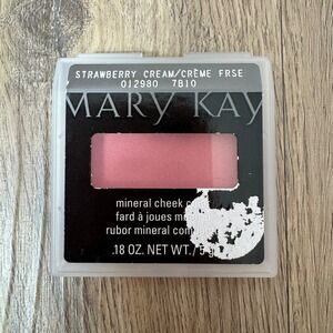 Mary Kay Mineral Cheek Color Strawberry Cream Blush Refill 0.18oz NEW 012980